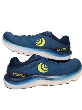 Topo Athletic Magnifly 5 Blue Green Men's 8.5 Running Training Ortho Shoes S10